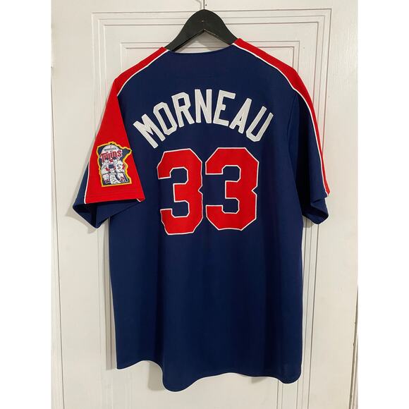 Justin Morneau Minnesota Twins Jersey Size Large - Picture 1 of 7